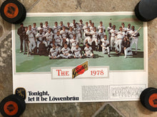 Load image into Gallery viewer, Vintage San Francisco Giants 1978 Baseball Poster