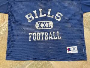 Vintage Buffalo Bills Champion Football Jersey, Size 48, XL