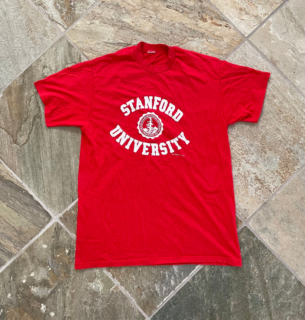Vintage Stanford Cardinal Logo 7 College Tshirt, Size Medium