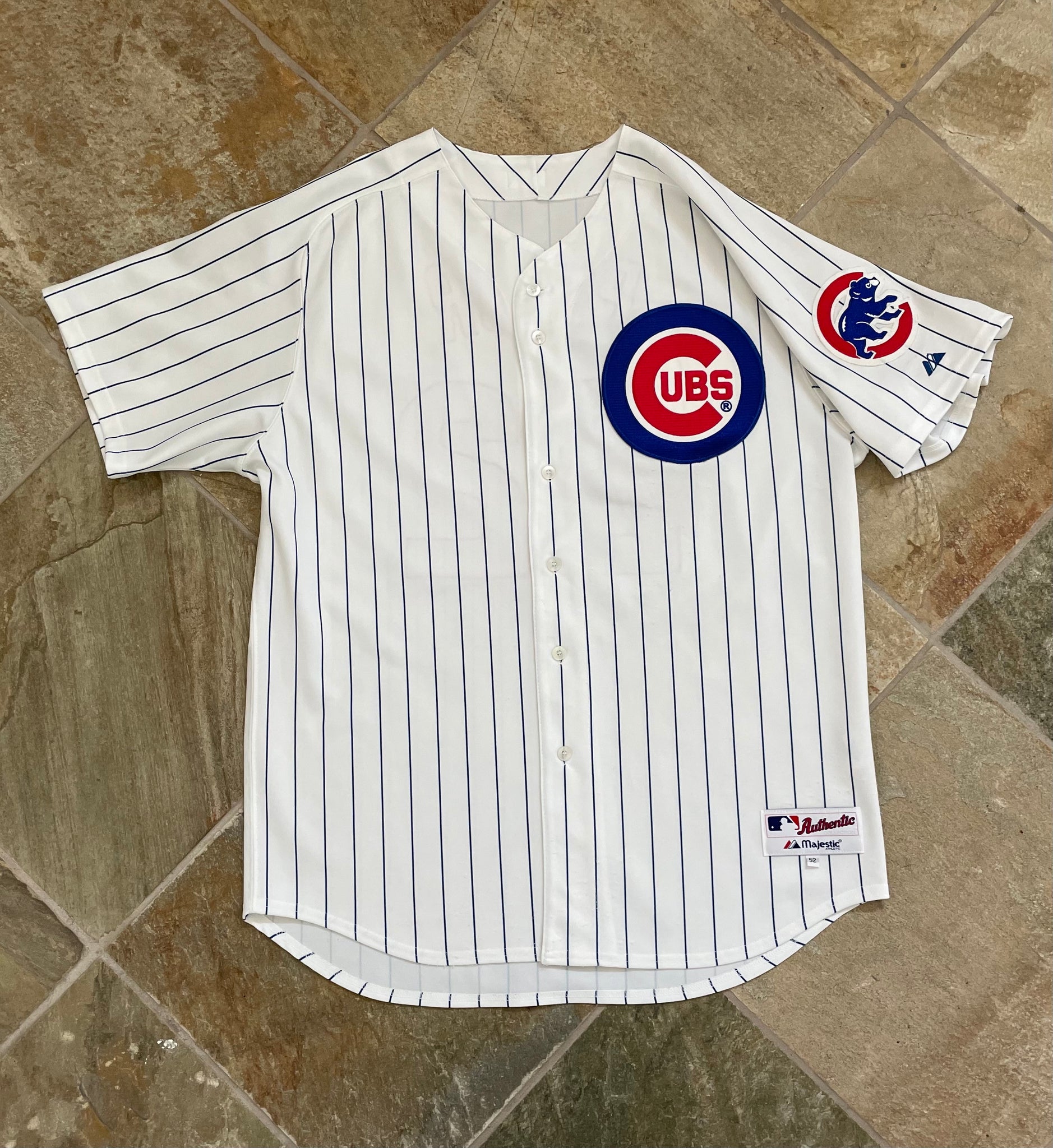 Vintage Chicago Cubs Mark Prior Majestic Authentic Baseball Jersey