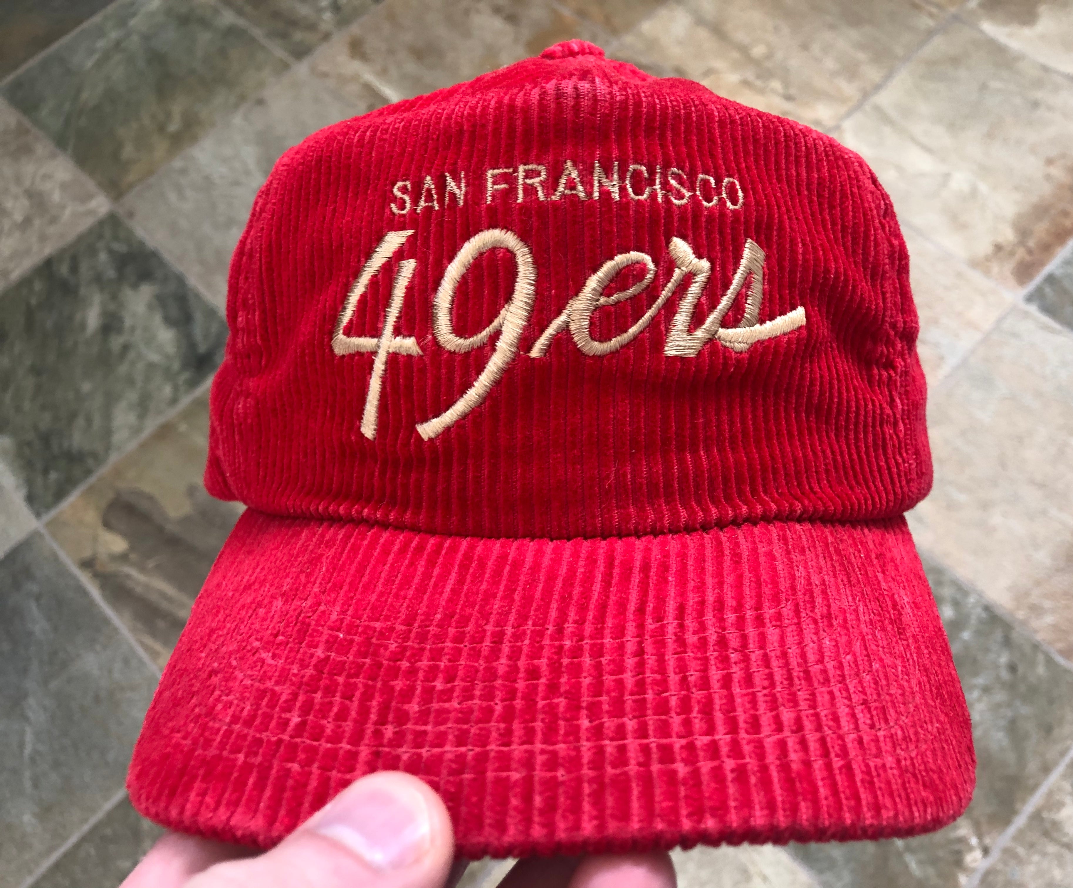 Vintage San Francisco 49ers Sports Specialties Corduroy Script