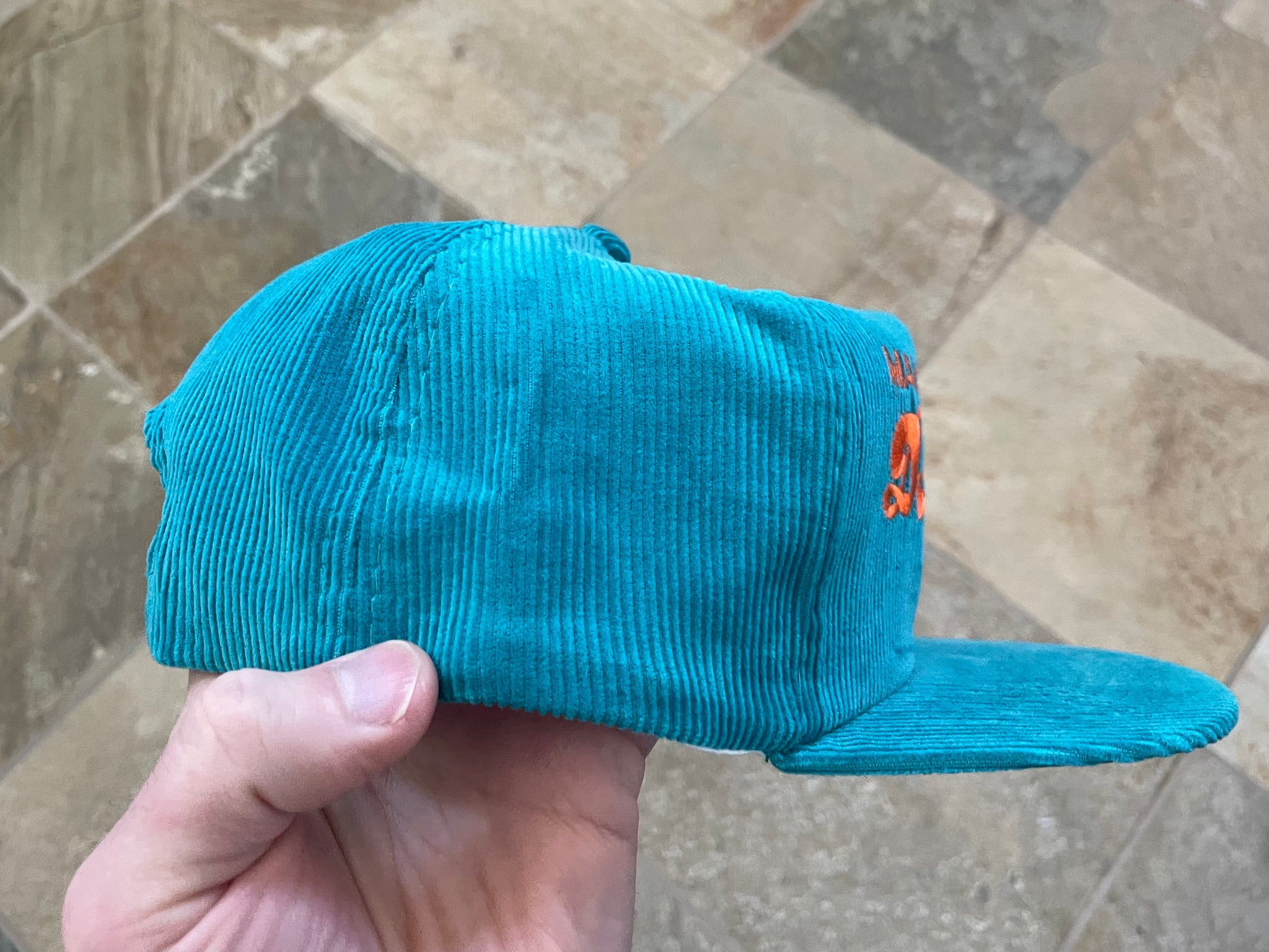 Miami Dolphins Corduroy Starline Vintage 80s Adjustable Back Snapback –  thefuzzyfelt