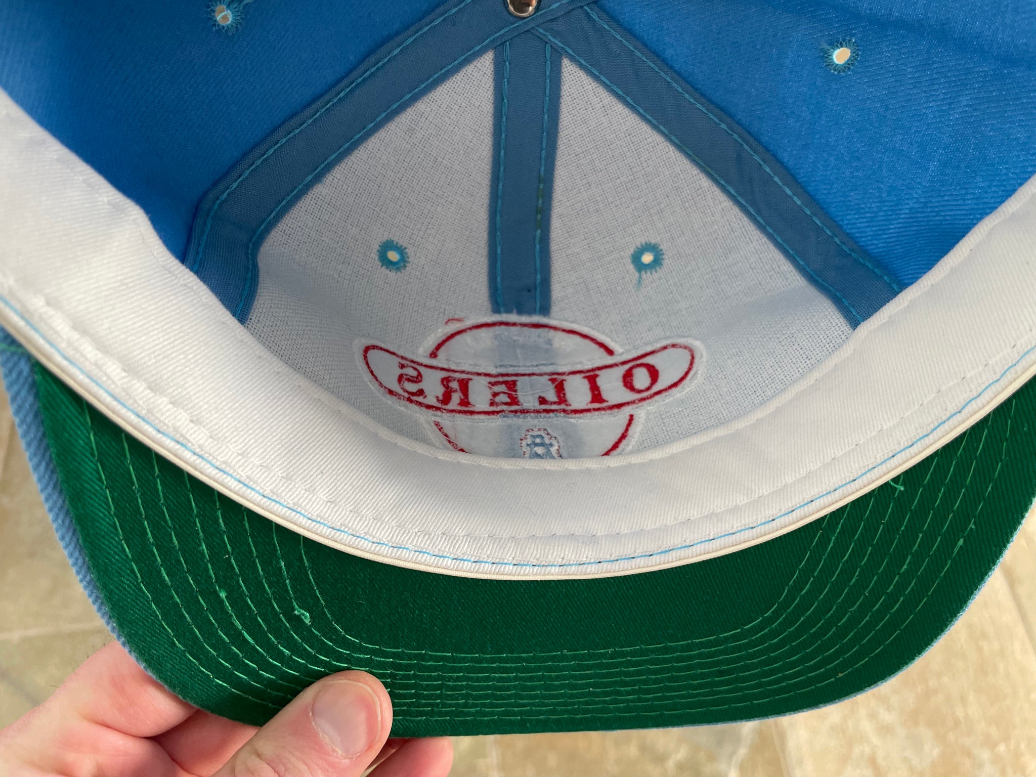 Vintage Houston Oilers Sports Specialties Circle Logo Snapback Hat Cap  Youngan