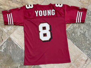 Vintage San Francisco 49ers Steve Young Starter Football Jersey, Size Youth Small/Medium