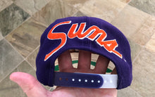 Load image into Gallery viewer, Vintage Phoenix Suns Sports Specialties Script Snapback Basketball Hat
