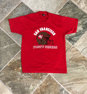 Vintage San Francisco 49ers Screen Stars Football Tshirt, Size Large