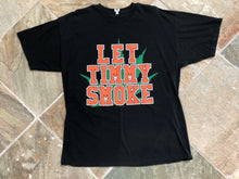 Load image into Gallery viewer, Vintage San Francisco Giants Tim Lincecum “Let Timmy Smoke” Baseball Tshirt, size XL