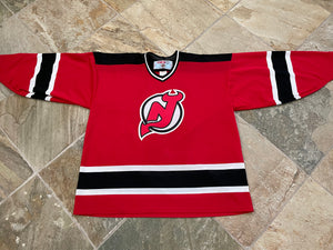 Vintage New Jersey Devils CCM Maska Hockey Jersey, Size XXL