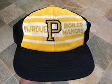 Load image into Gallery viewer, Vintage Purdue Boilermakers Trucker Snapback College Hat