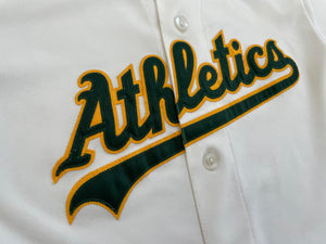 Oakland Athletics Majestic Baseball Jersey, Size Youth Medium, 8-10
