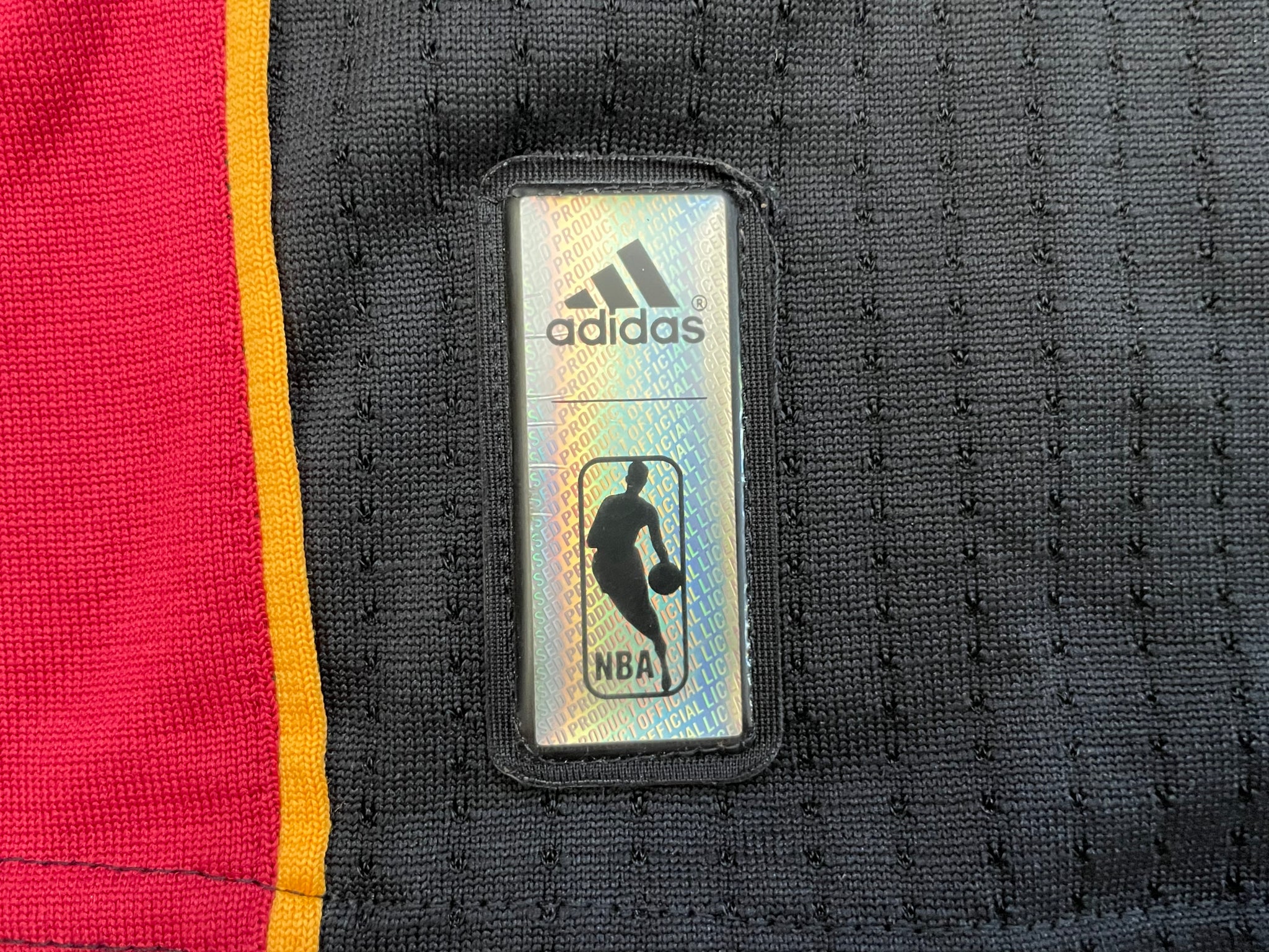 Vintage Adidas Authentic NBA Miami Heat Lebron James Jersey Size