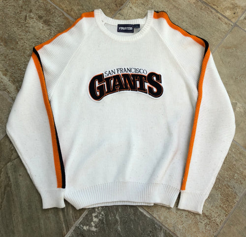 Vintage San Francisco Giants Starter Baseball Sweater Sweatshirt, Size XL