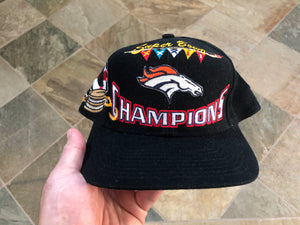 Vintage Denver Broncos Logo Athletic Snapback Football Hat