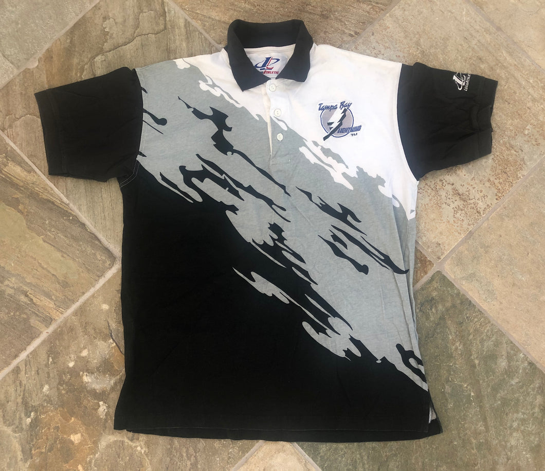 Vintage Tampa Bay Lightning Logo Athletic Splash Hockey Tshirt, Size Large