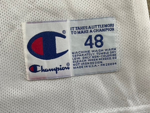 Vintage Charlotte Hornets Alonzo Mourning Champion Basketball Jersey, Size 48, XL