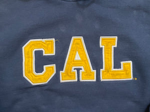 Vintage Cal Golden Bears Bear Basics College Sweatshirt, Size Medium