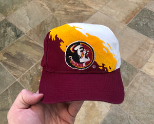 Vintage Florida State Seminoles Logo 7 Splash Snapback College Hat