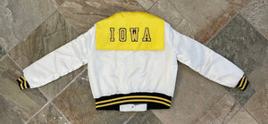 Vintage Iowa Hawkeyes Chalk Line Satin College Jacket, Size 12, Women’s Large