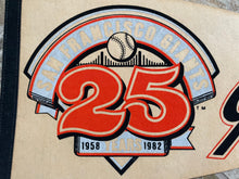 Load image into Gallery viewer, Vintage San Francisco Giants 25th Anniversary Baseball Pennant
