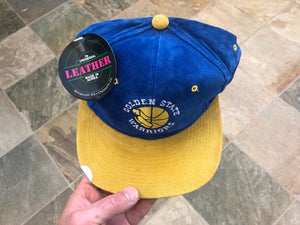 Vintage Golden State Warriors Universal Leather Snapback Basketball Hat