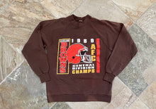 Load image into Gallery viewer, Vintage Cleveland Browns Central Division Champs Football Sweatshirt, Size medium