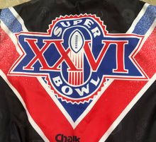 Load image into Gallery viewer, Vintage Super Bowl XXVI Bills Redskins Chalkline Fanimation Football Jacket, Size XL