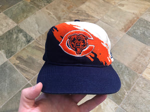 Vintage Chicago Bears Logo Athletic Splash Snapback Football Hat
