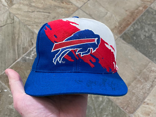 Vintage Buffalo Bills Logo Athletic Splash Snapback Football Hat