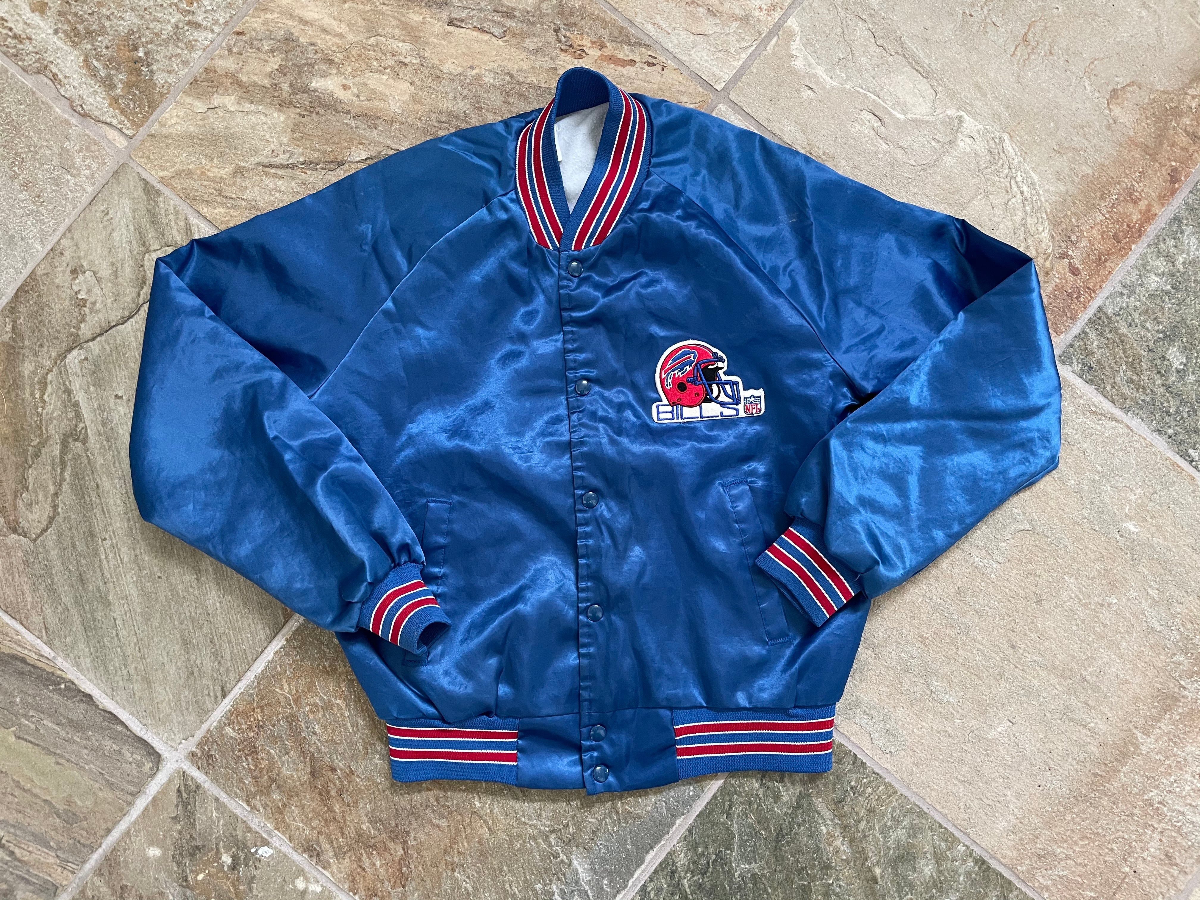 Vintage Buffalo Bills Red Satin Football Jacket, Size Medium – Stuck In The  90s Sports