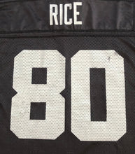 Load image into Gallery viewer, Vintage Oakland Raiders Jerry Rice Reebok Football Jersey, Size Large