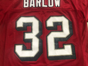 Vintage San Francisco 49ers Kevin Barlow Reebok Football Jersey, XL