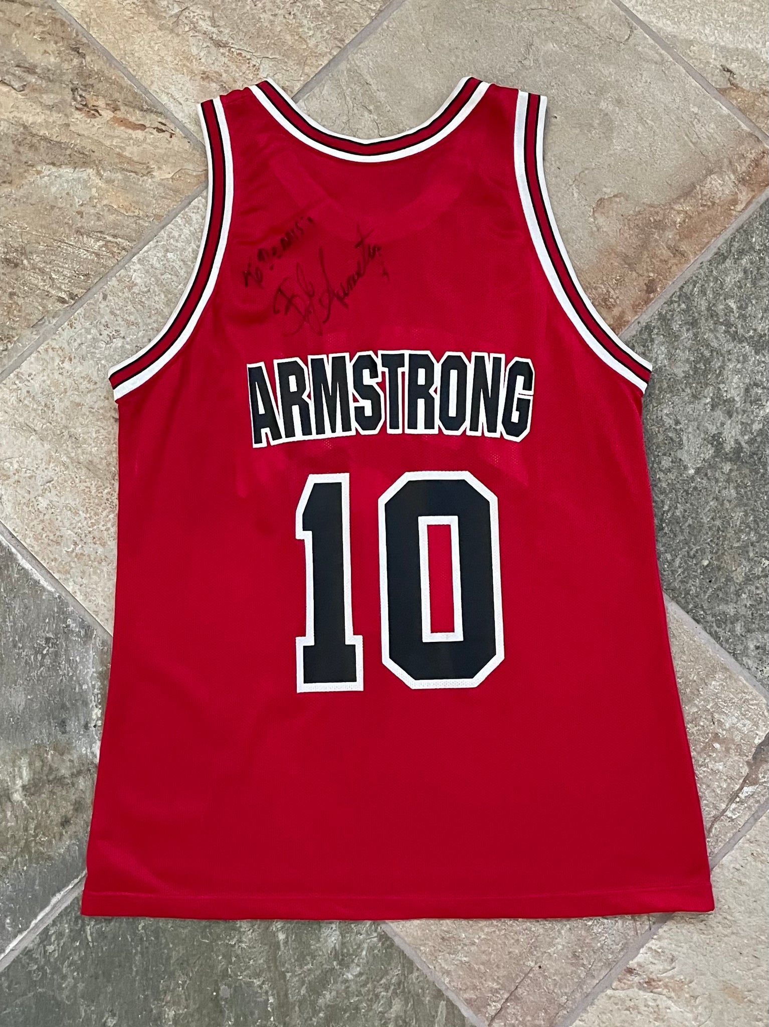 Vintage Chicago Bulls BJ Armstrong Champion Basketball Jersey