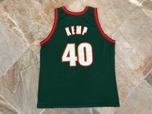 Load image into Gallery viewer, Vintage Seattle SuperSonics Shawn Kemp Champion Basketball Jersey, Size 48, XL