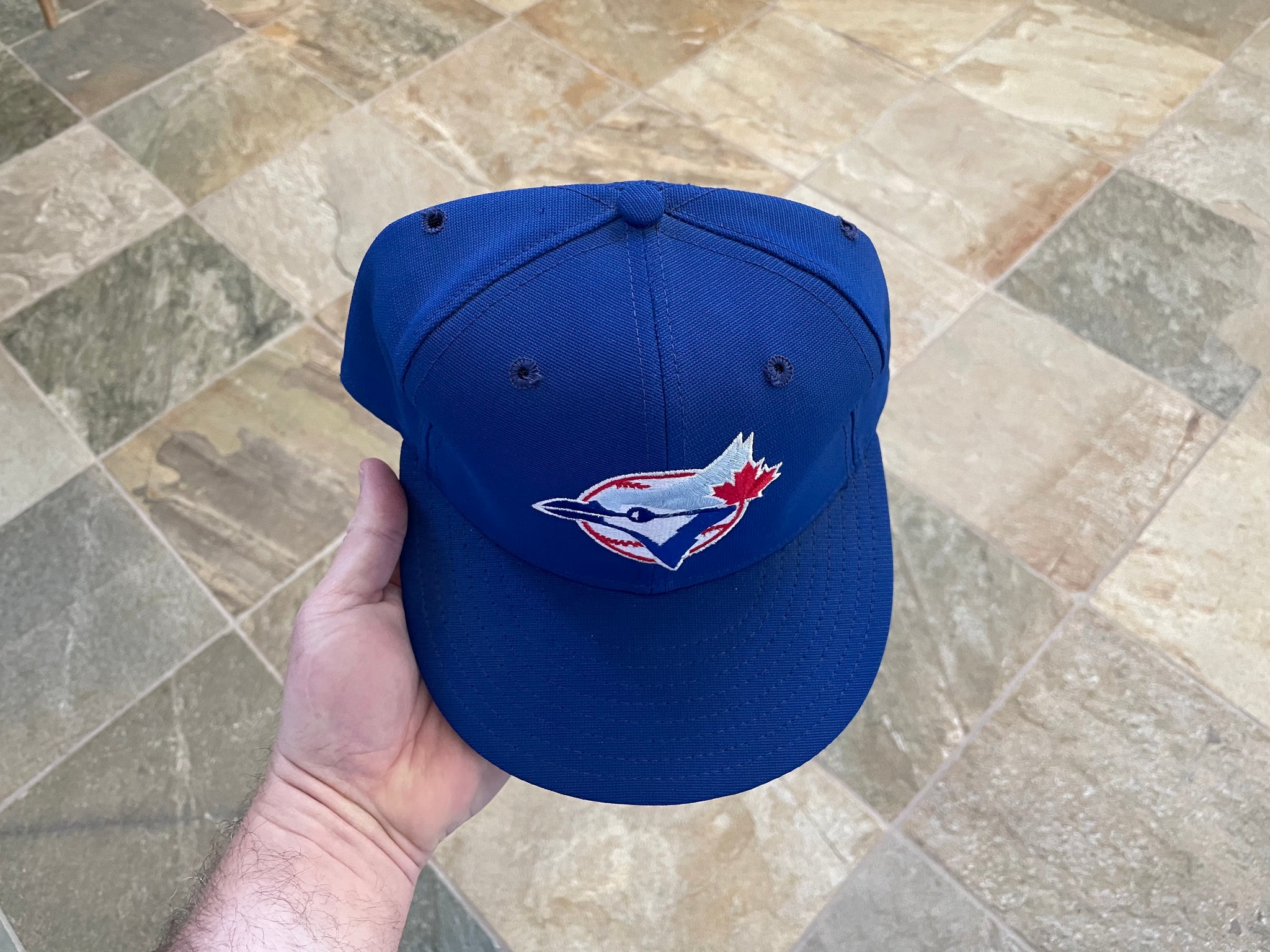 Vintage Toronto Blue Jays New Era Pro Fitted Baseball Hat, Size 7