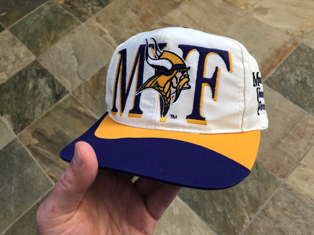Vintage Minnesota Vikings Eastport Snapback Football Hat