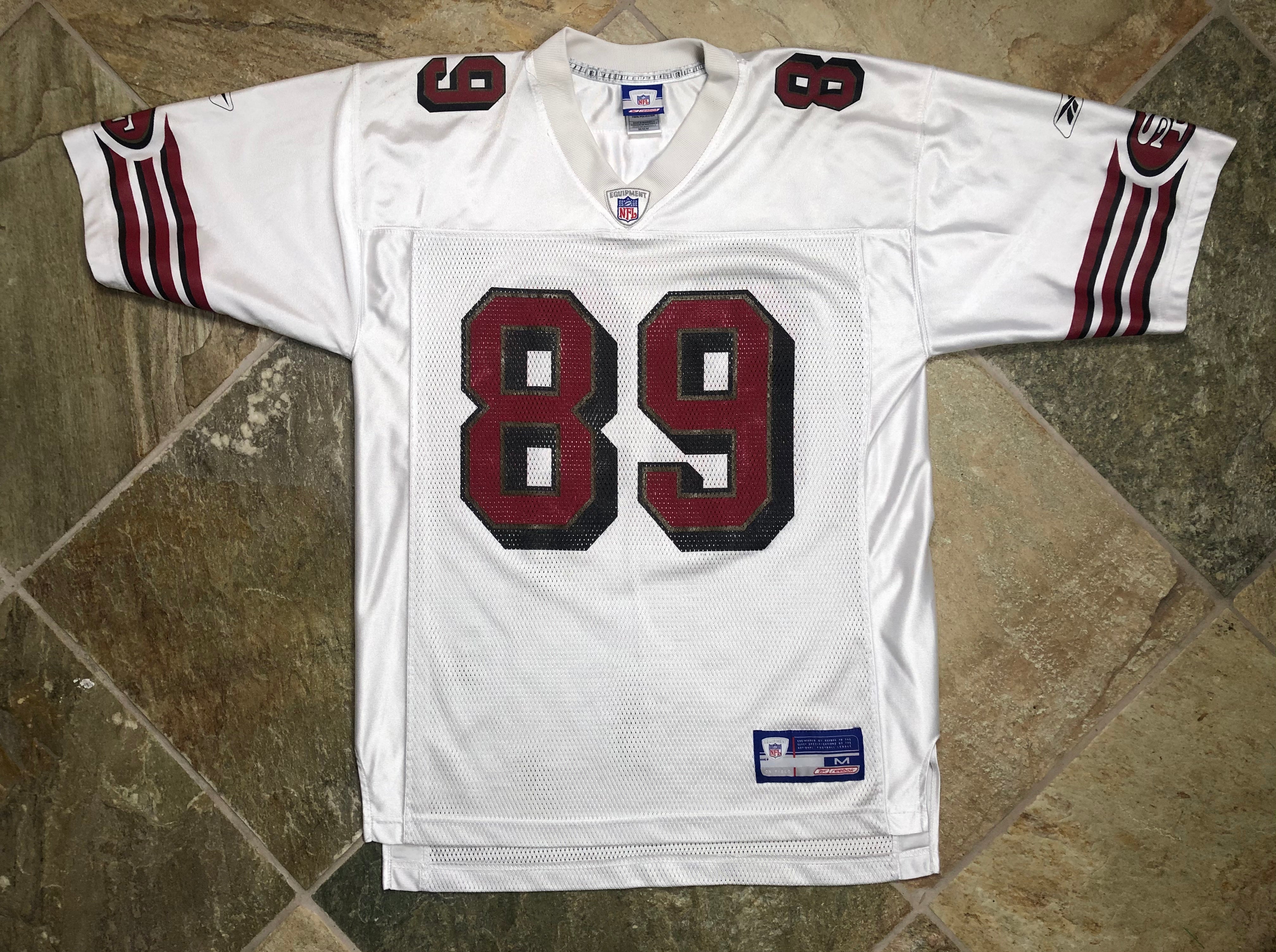 San Francisco 49ers Tai Streets #89 On Field Reebok Jersey Medium Men