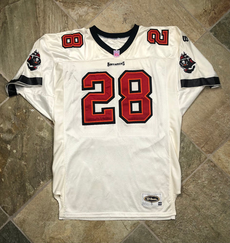 Vintage Tampa Bay Buccaneers Warrick Dunn Wilson Authentic Football Jersey, Size 50, XL