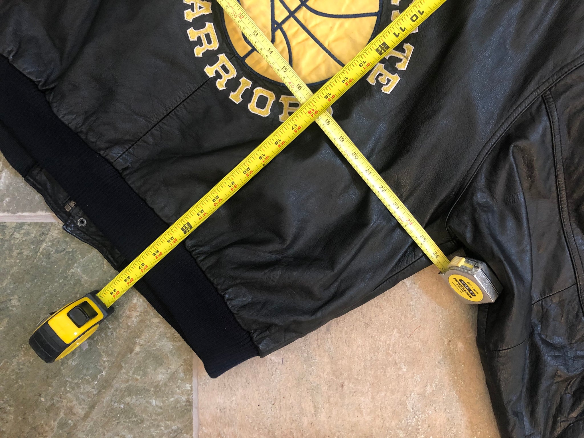 XL - Vintage NBA Golden State Warriors Pro Player Jacket – Twisted Thrift