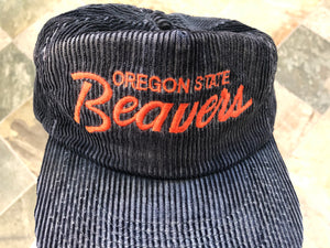 Vintage Oregon State Beavers Sports Specialties Corduroy Script College Hat