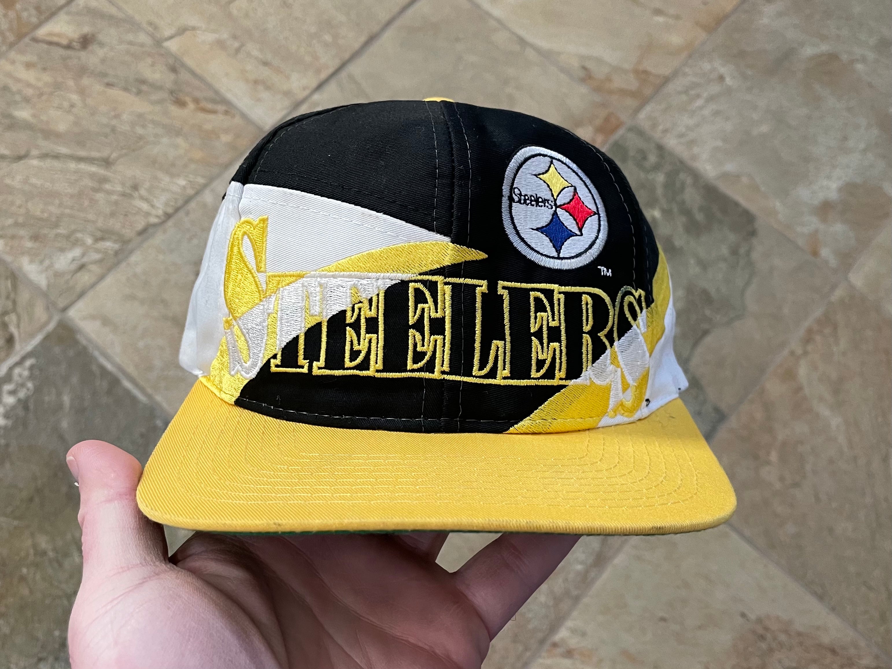 Vintage Snapback Snap Back Hat Pittsburgh Steelers Starter Logo 90's Wool  New With Tags NWT NFL Football – For All To Envy