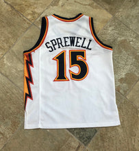 Load image into Gallery viewer, Vintage Golden State Warriors Latrell Sprewell Starter Basketball Jersey, Size 48, XL