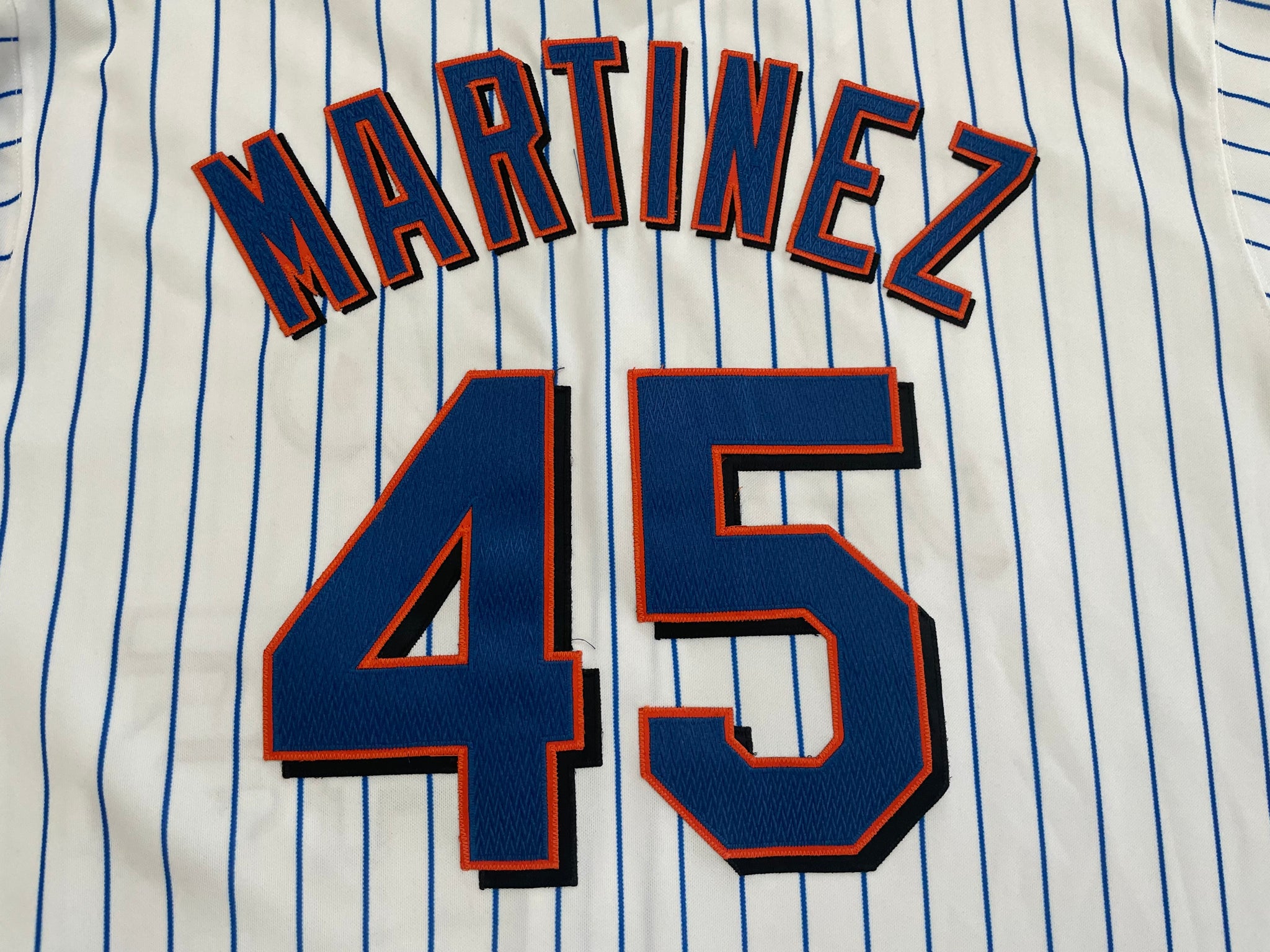 Vintage Majestic New York Mets Pedro Martinez Jersey