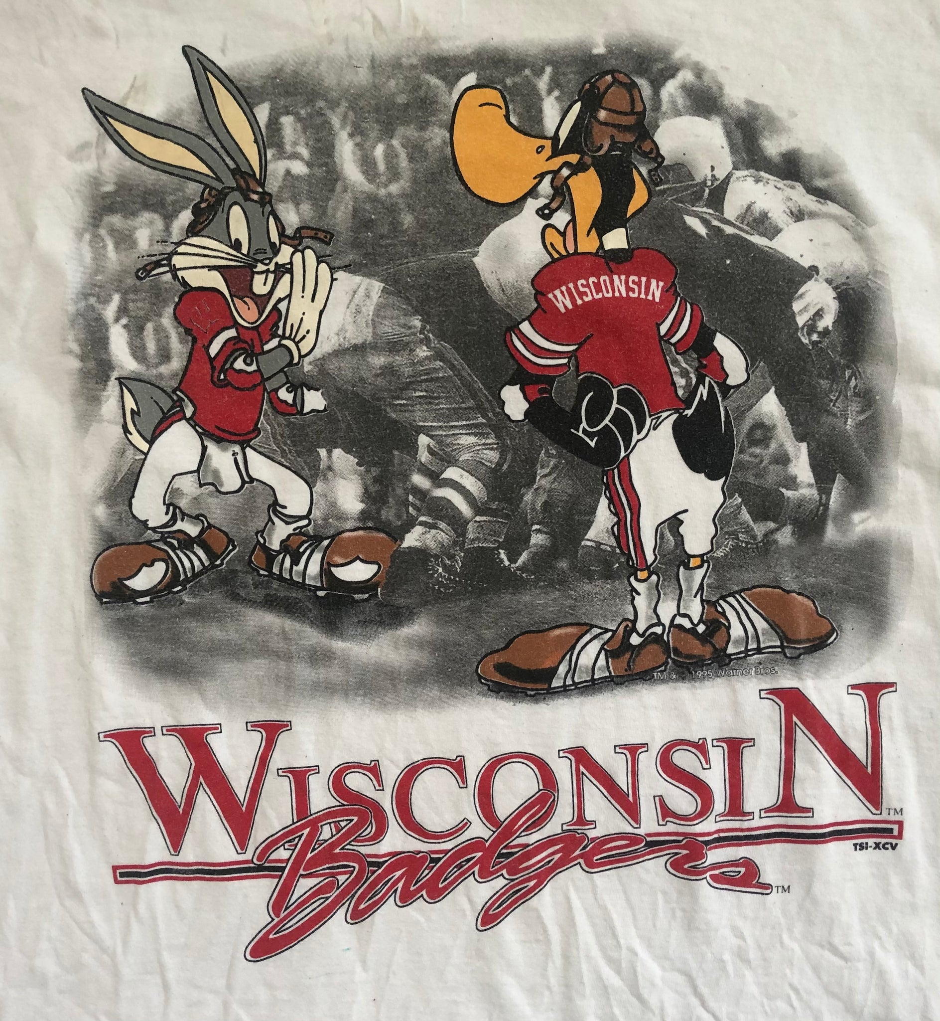 1995 Bugs Bunny Graphic Baseball Jersey