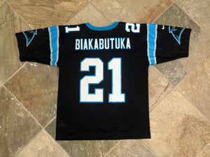 Vintage Carolina Panthers Tim Biakabutuka Nike Football Jersey, Size Large