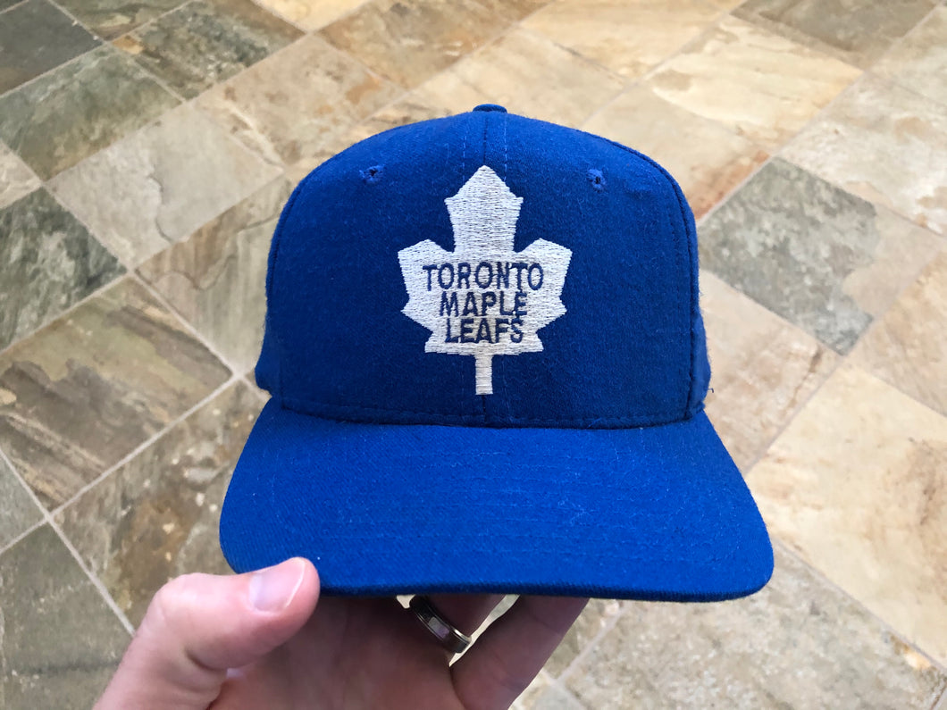 Vintage Toronto Maple Leafs Universal Plain Logo Snapback Hockey Hat