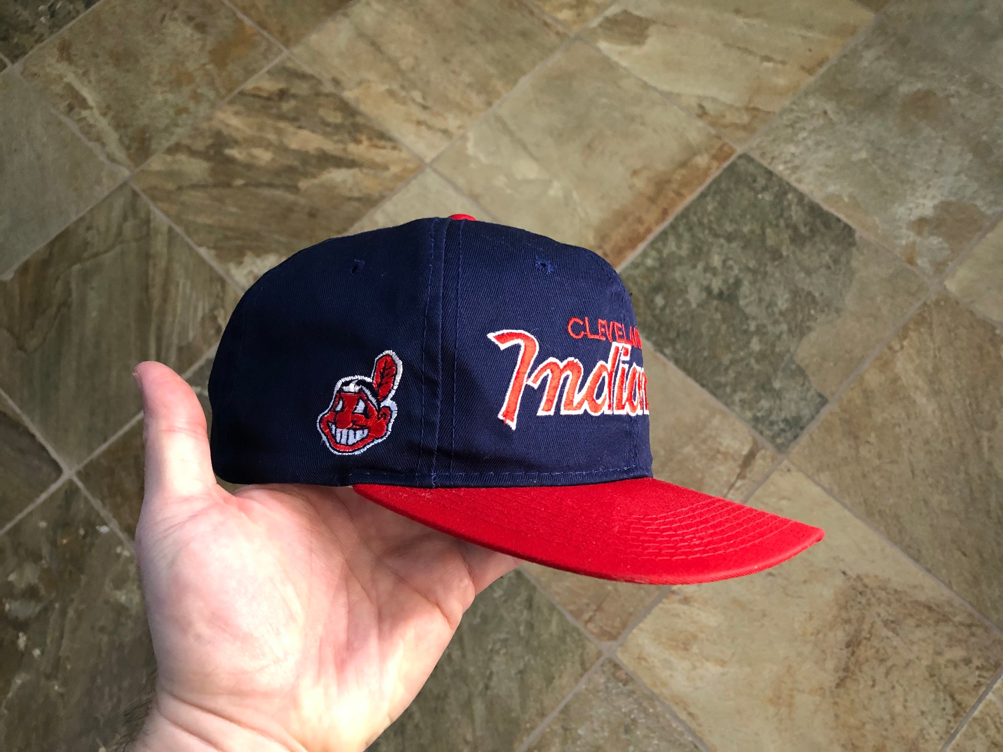 Vintage Cleveland Indians Sports Specialties Fitted Hat