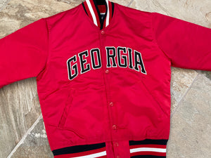 Vintage Georgia Bulldogs Starter Satin College Jacket, Size Small