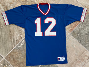 Vintage Buffalo Bills Jim Kelly Champion Football Jersey, Size 48, XL