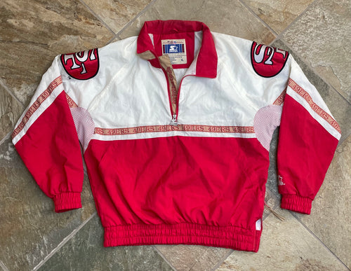 Vintage San Francisco 49ers Starter Windbreaker Football Jacket, Size XL