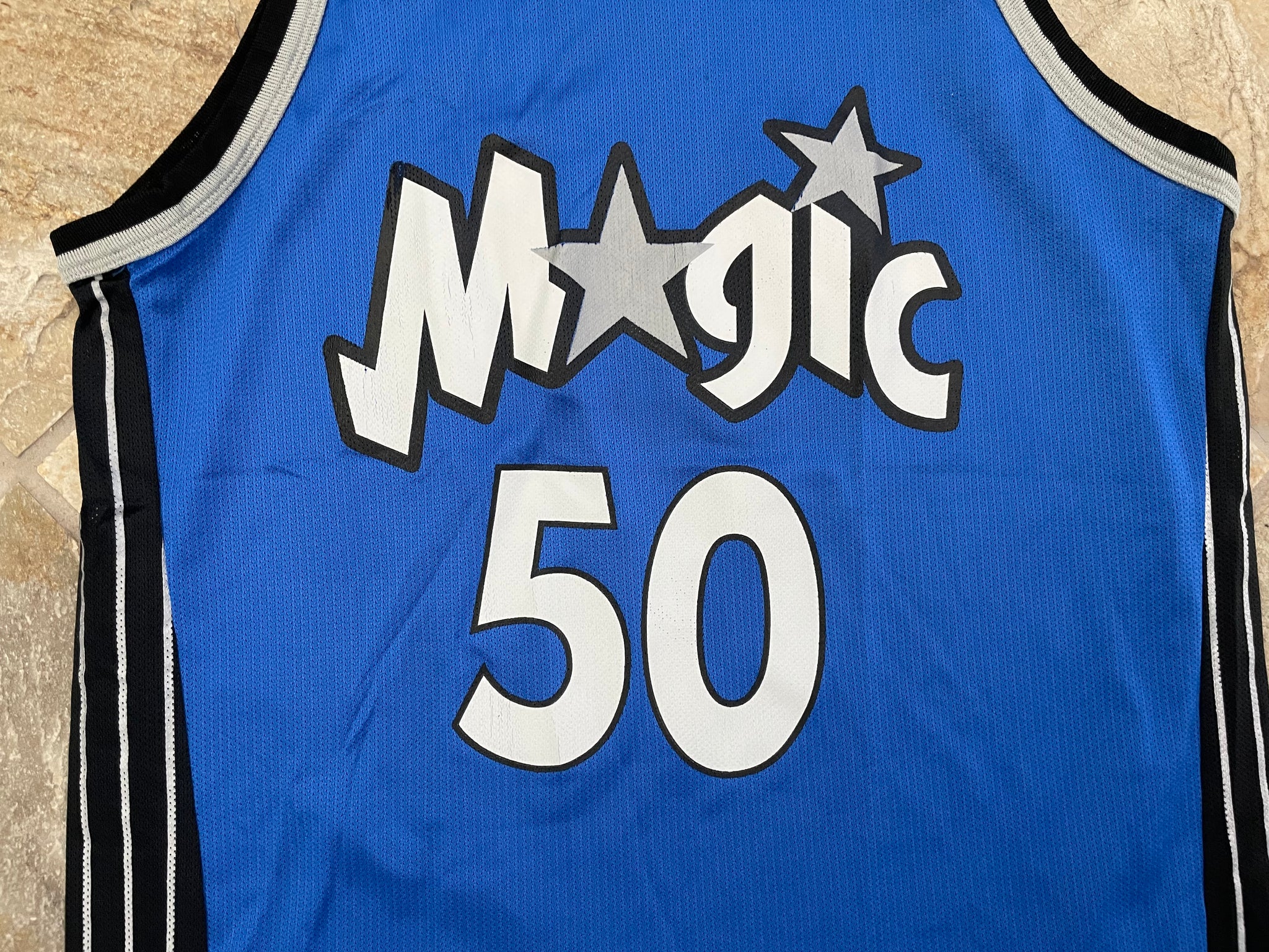 Vintage Tracy Mcgrady 1 Orlando Magic Jersey Champion Size 48 